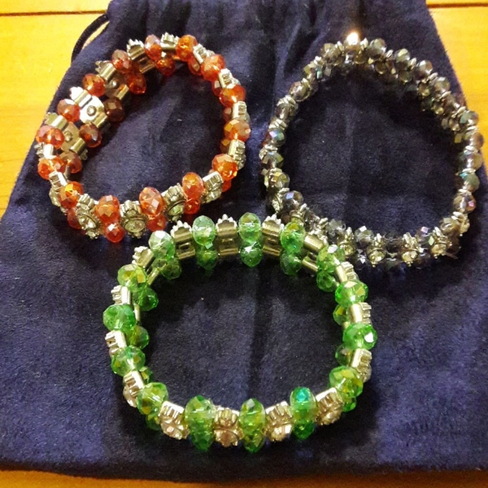 3 bracelets